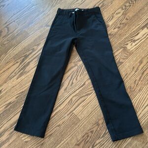 Black Straight Pants